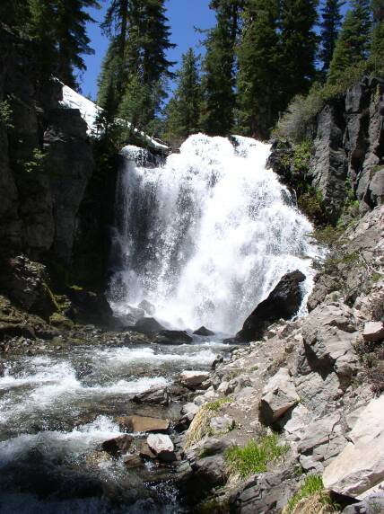 Kings Creek Falls, Lassen Park, CA, June 16, 2004